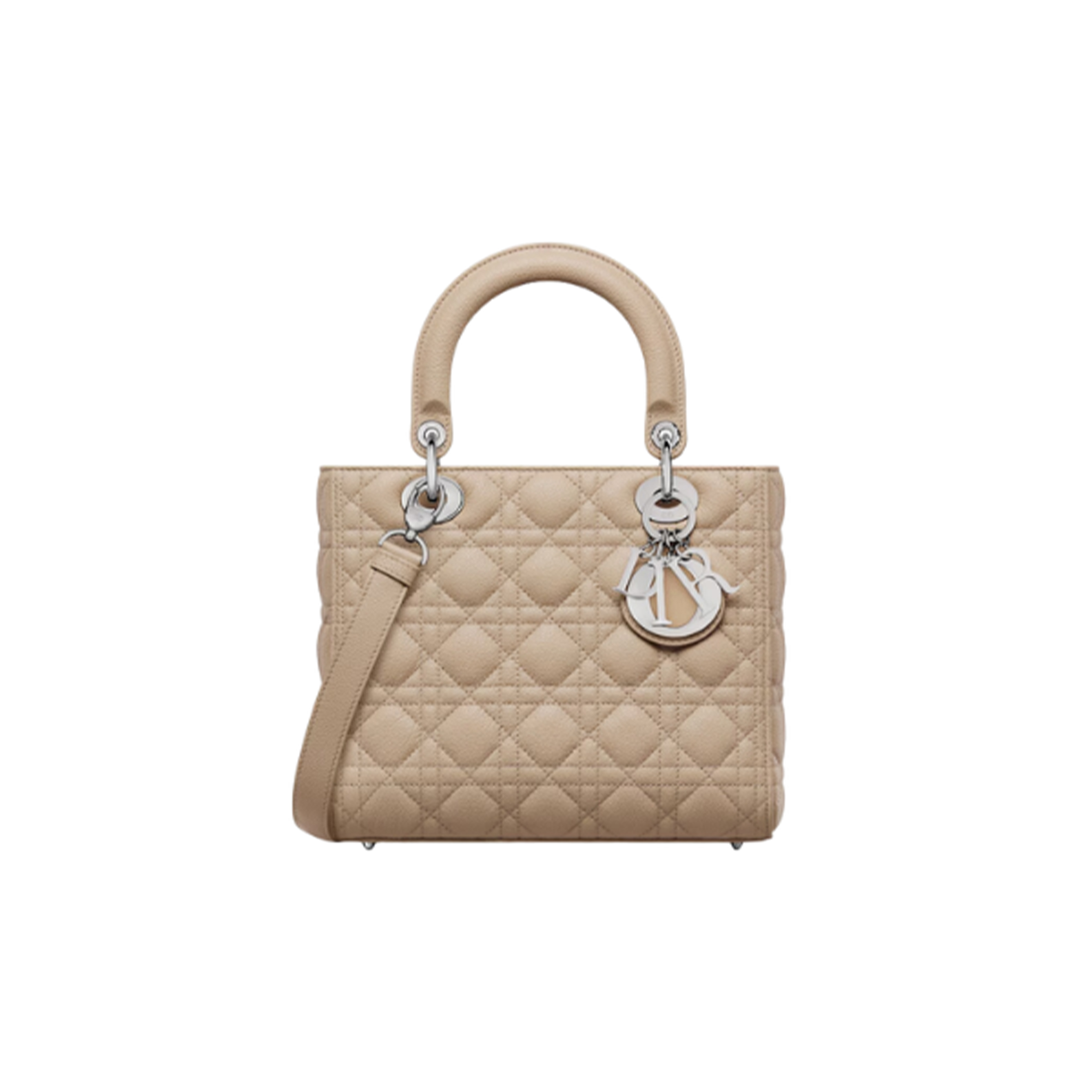 DIOR MEDIUM LADY DIOR BAG M0560PWRT-M116 (24*20*12.7cm)